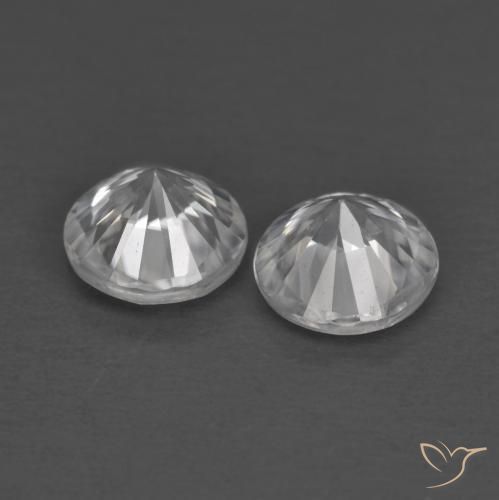 Shop natural 1.34ct ホワイト ジルコン gems, ラウンド, from ミャンマー at GemSelect. In stock, global shipping!
