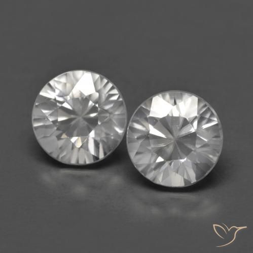 Shop natural 1.62ct ホワイト ジルコン gems, ラウンド, from ミャンマー at GemSelect. In stock, global shipping!
