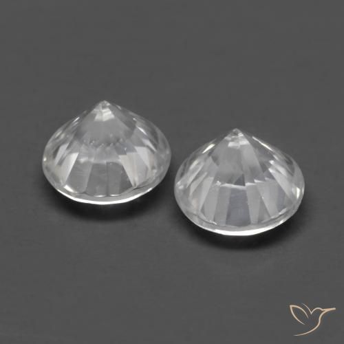 Shop natural 1.62ct ホワイト ジルコン gems, ラウンド, from ミャンマー at GemSelect. In stock, global shipping!