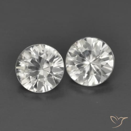 Shop natural 1.29ct ホワイト ジルコン gems, ラウンド, from ミャンマー at GemSelect. In stock, global shipping!