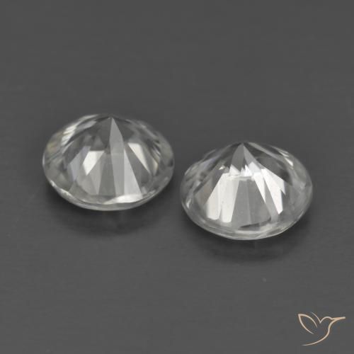Shop natural 1.29ct ホワイト ジルコン gems, ラウンド, from ミャンマー at GemSelect. In stock, global shipping!