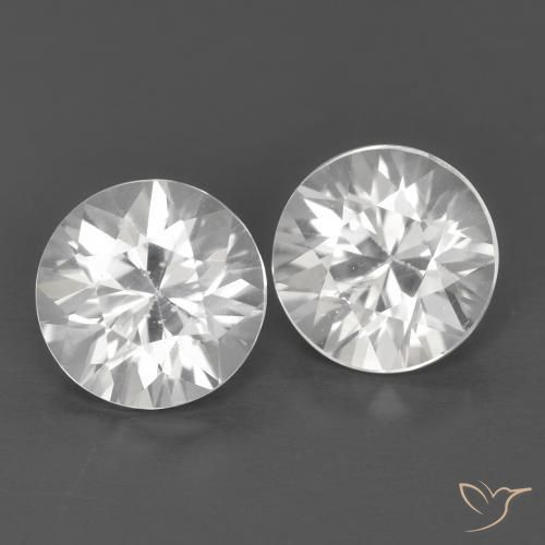 Shop natural 2.41ct ホワイト ジルコン gems, ラウンド, from ミャンマー at GemSelect. In stock, global shipping!