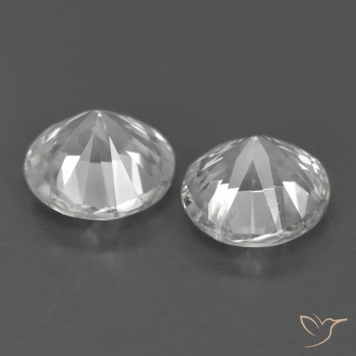 Shop natural 2.41ct ホワイト ジルコン gems, ラウンド, from ミャンマー at GemSelect. In stock, global shipping!