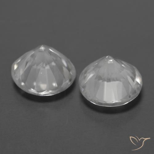 Shop natural 2.56ct ホワイト ジルコン gems, ラウンド, from ミャンマー at GemSelect. In stock, global shipping!