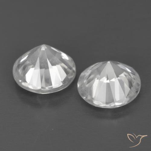 Shop natural 2.42ct ホワイト ジルコン gems, ラウンド, from ミャンマー at GemSelect. In stock, global shipping!