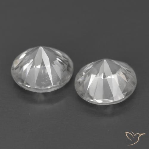 Shop natural 2.43ct ホワイト ジルコン gems, ラウンド, from ミャンマー at GemSelect. In stock, global shipping!