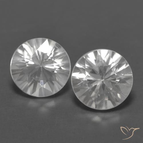 Shop natural 2.39ct ホワイト ジルコン gems, ラウンド, from ミャンマー at GemSelect. In stock, global shipping!