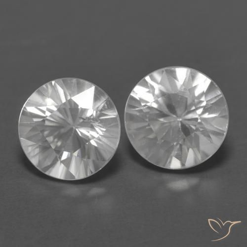 Shop natural 2.39ct ホワイト ジルコン gems, ラウンド, from ミャンマー at GemSelect. In stock, global shipping!