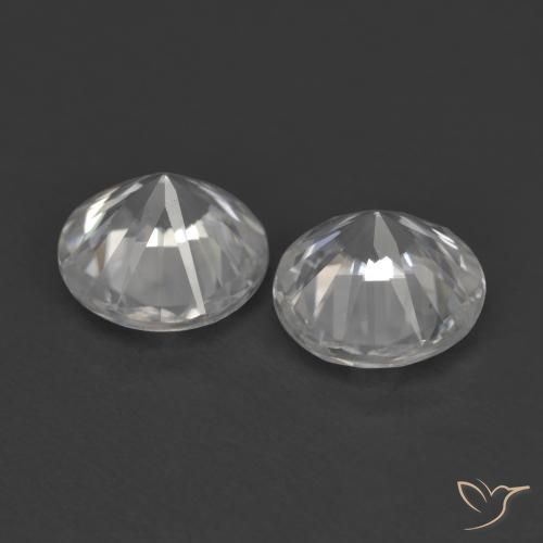 Shop natural 2.38ct ホワイト ジルコン gems, ラウンド, from ミャンマー at GemSelect. In stock, global shipping!