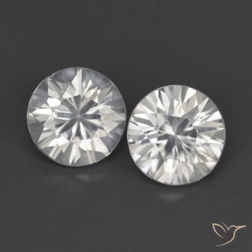 Shop natural 2.41ct ホワイト ジルコン gems, ラウンド, from ミャンマー at GemSelect. In stock, global shipping!