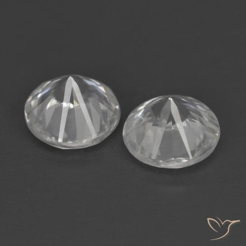 Shop natural 2.41ct ホワイト ジルコン gems, ラウンド, from ミャンマー at GemSelect. In stock, global shipping!