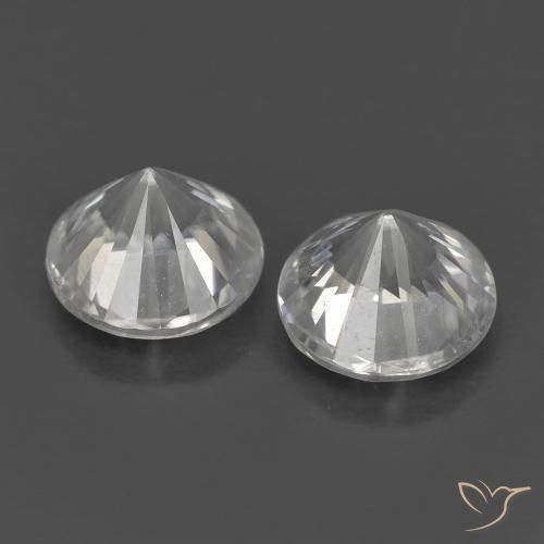 Shop natural 1.43ct ホワイト ジルコン gems, ラウンド, from ミャンマー at GemSelect. In stock, global shipping!