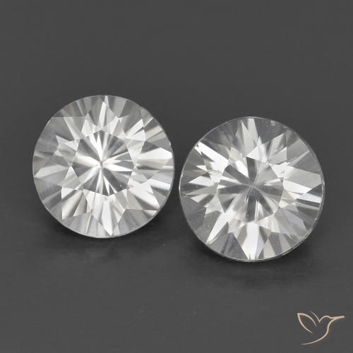 Shop natural 1.41ct ホワイト ジルコン gems, ラウンド, from ミャンマー at GemSelect. In stock, global shipping!