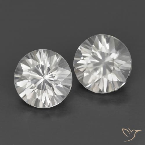 Shop natural 1.41ct ホワイト ジルコン gems, ラウンド, from ミャンマー at GemSelect. In stock, global shipping!