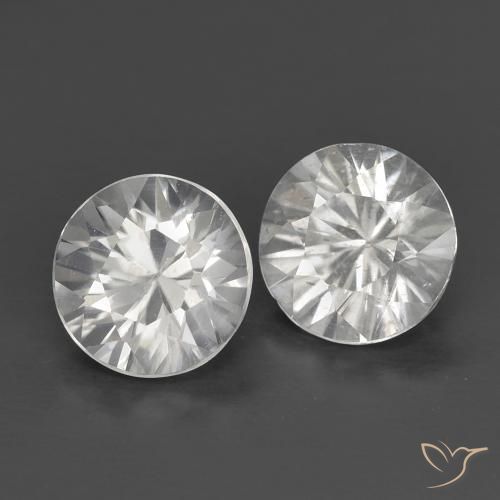 Shop natural 1.40ct ホワイト ジルコン gems, ラウンド, from ミャンマー at GemSelect. In stock, global shipping!