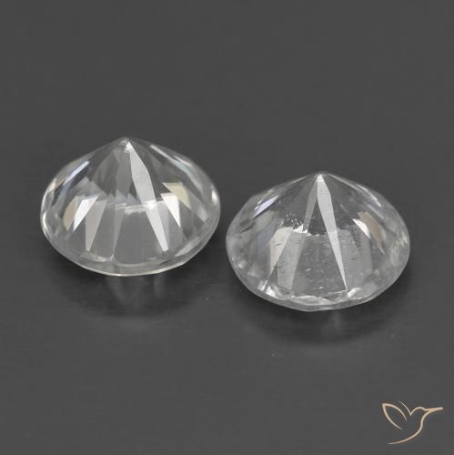 Shop natural 1.40ct ホワイト ジルコン gems, ラウンド, from ミャンマー at GemSelect. In stock, global shipping!