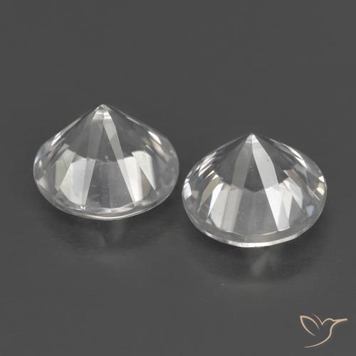 Shop natural 1.53ct ホワイト ジルコン gems, ラウンド, from ミャンマー at GemSelect. In stock, global shipping!