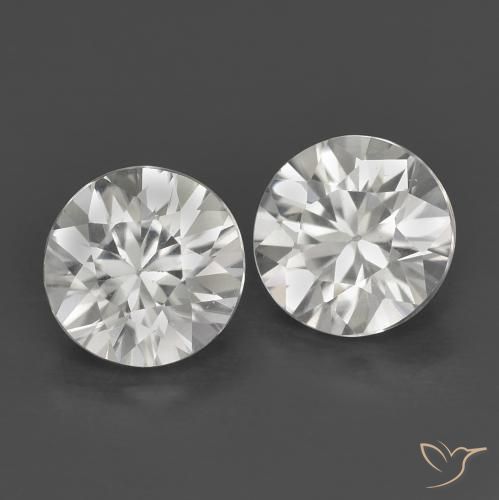 Shop natural 1.43ct ホワイト ジルコン gems, ラウンド, from ミャンマー at GemSelect. In stock, global shipping!