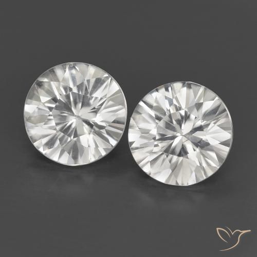 Shop natural 1.31ct ホワイト ジルコン gems, ラウンド, from ミャンマー at GemSelect. In stock, global shipping!