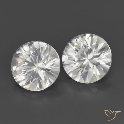 Shop natural 1.31ct ホワイト ジルコン gems, ラウンド, from ミャンマー at GemSelect. In stock, global shipping!