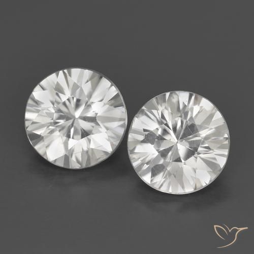 Shop natural 1.42ct ホワイト ジルコン gems, ラウンド, from ミャンマー at GemSelect. In stock, global shipping!