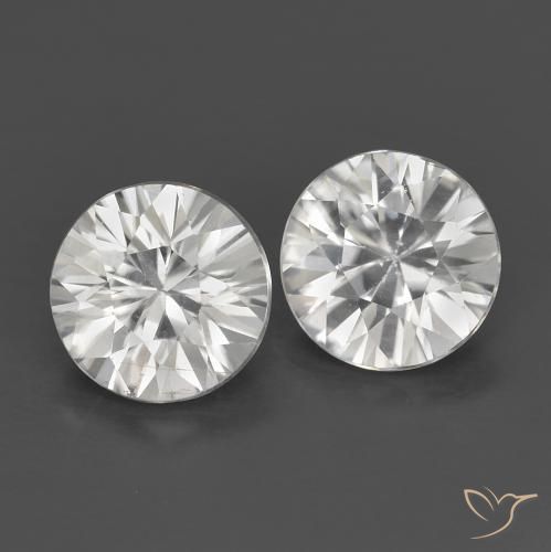 Shop natural 1.42ct ホワイト ジルコン gems, ラウンド, from ミャンマー at GemSelect. In stock, global shipping!