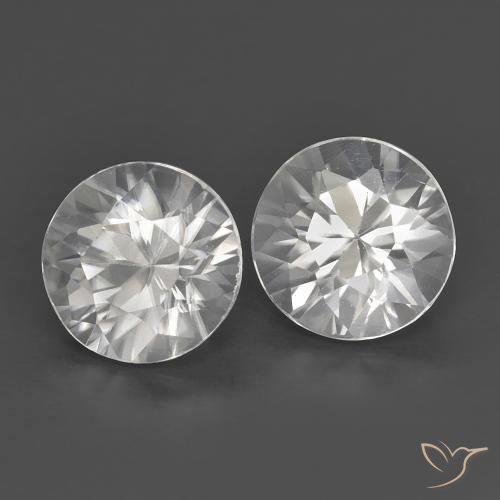 Shop natural 1.43ct ホワイト ジルコン gems, ラウンド, from ミャンマー at GemSelect. In stock, global shipping!