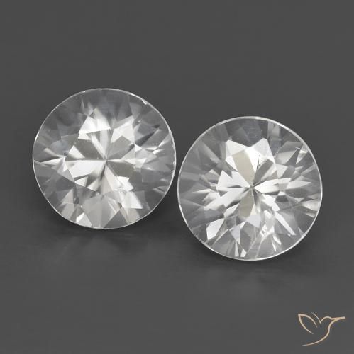 Shop natural 1.43ct ホワイト ジルコン gems, ラウンド, from ミャンマー at GemSelect. In stock, global shipping!