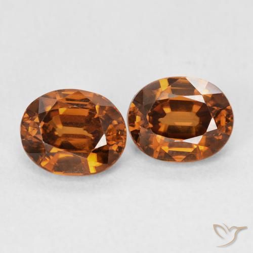 Shop natural 2.14ct Medium Dark-Orange ジルコン gems, 楕円形, from コロンビア at GemSelect. In stock, global shipping!