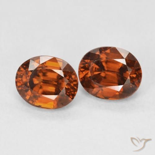 Shop natural 2.16ct ディープオレンジ ジルコン gems, 楕円形, from コロンビア at GemSelect. In stock, global shipping!