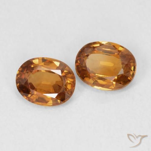 Shop natural 1.12ct ミディアムオレンジ ジルコン gems, 楕円形, from コロンビア at GemSelect. In stock, global shipping!