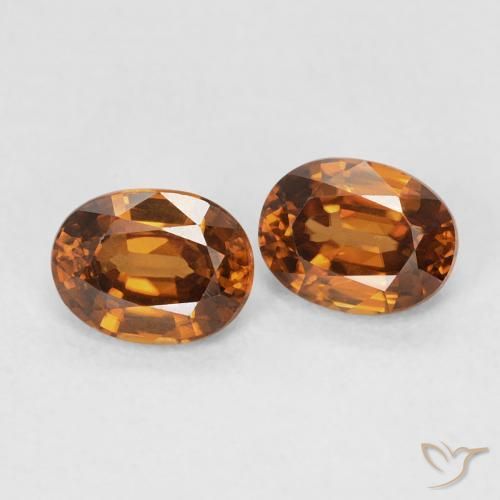 Shop natural 1.19ct Medium Dark-Orange ジルコン gems, 楕円形, from コロンビア at GemSelect. In stock, global shipping!