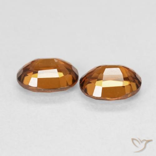 Shop natural 1.19ct Medium Dark-Orange ジルコン gems, 楕円形, from コロンビア at GemSelect. In stock, global shipping!