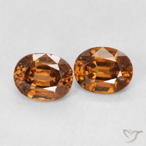 Shop natural 1.20ct ラストオレンジ ジルコン gems, 楕円形, from コロンビア at GemSelect. In stock, global shipping!