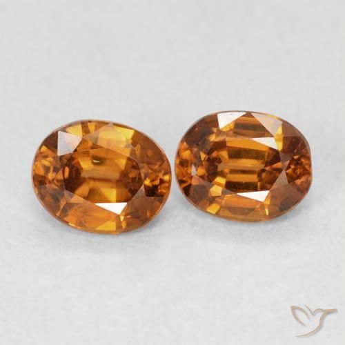 Shop natural 1.27ct ラストオレンジ ジルコン gems, 楕円形, from コロンビア at GemSelect. In stock, global shipping!