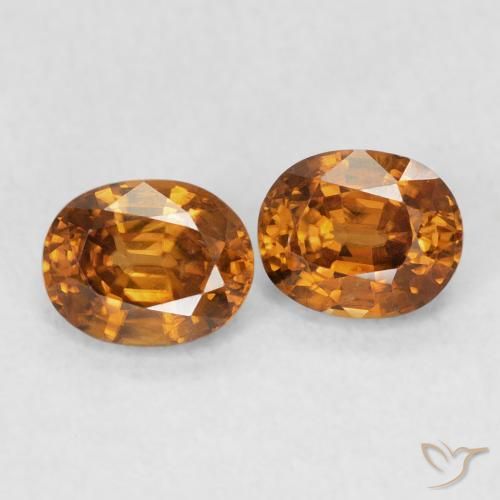 Shop natural 1.30ct ラストオレンジ ジルコン gems, 楕円形, from コロンビア at GemSelect. In stock, global shipping!