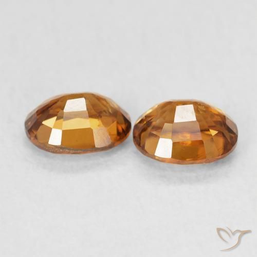 Shop natural 1.30ct ラストオレンジ ジルコン gems, 楕円形, from コロンビア at GemSelect. In stock, global shipping!