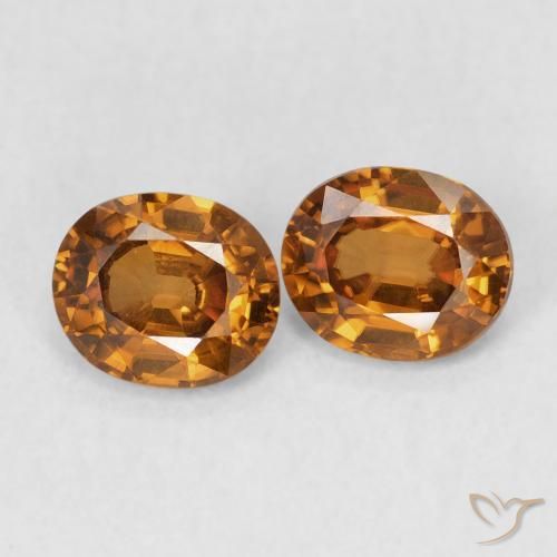 Shop natural 1.71ct ラストオレンジ ジルコン gems, 楕円形, from コロンビア at GemSelect. In stock, global shipping!