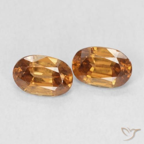 Shop natural 1.50ct Medium Dark-Orange ジルコン gems, 楕円形, from コロンビア at GemSelect. In stock, global shipping!