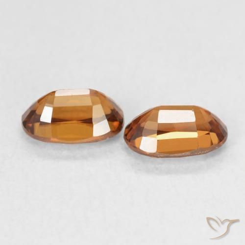 Shop natural 1.64ct Medium Dark-Orange ジルコン gems, 楕円形, from コロンビア at GemSelect. In stock, global shipping!