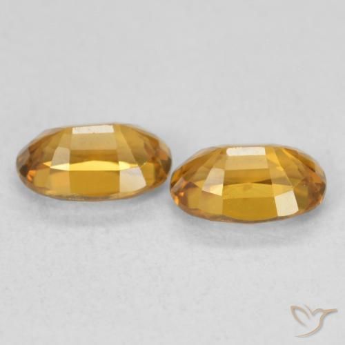 Shop natural 1.56ct ゴールドブラウン ジルコン gems, 楕円形, from コロンビア at GemSelect. In stock, global shipping!