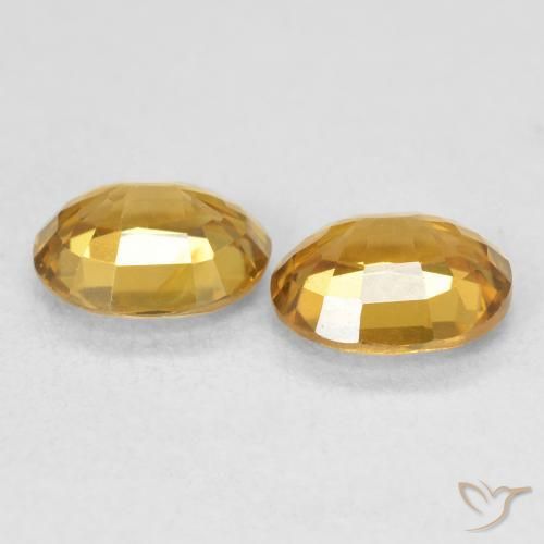 Shop natural 1.80ct ゴールド ジルコン gems, 楕円形, from コロンビア at GemSelect. In stock, global shipping!