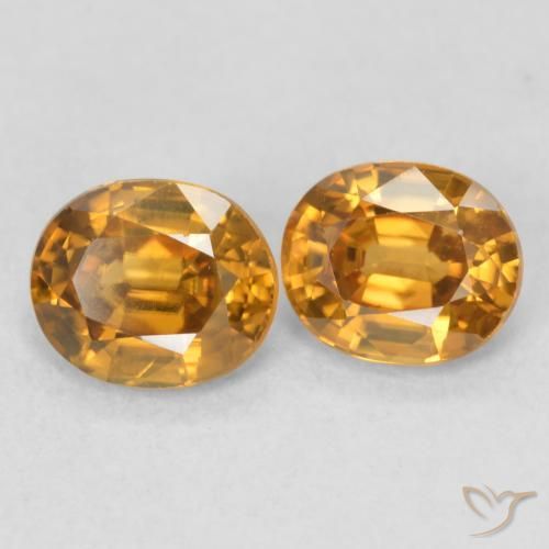 Shop natural 1.89ct オレンジゴールド ジルコン gems, 楕円形, from コロンビア at GemSelect. In stock, global shipping!