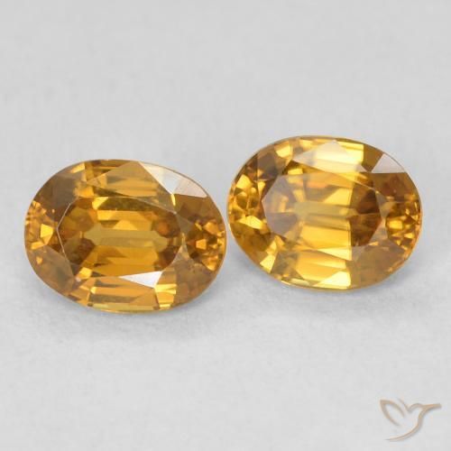Shop natural 1.16ct ミディアムオレンジゴールド ジルコン gems, 楕円形, from コロンビア at GemSelect. In stock, global shipping!