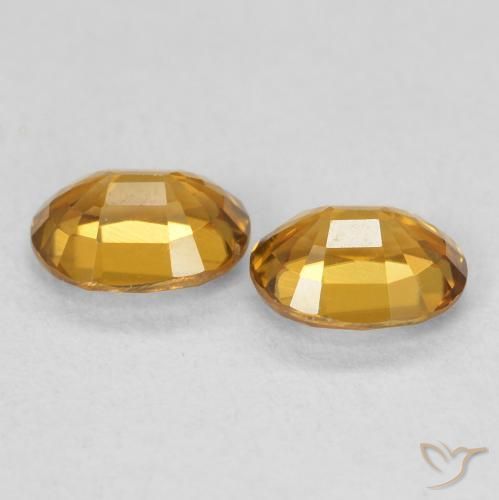 Shop natural 1.16ct ミディアムオレンジゴールド ジルコン gems, 楕円形, from コロンビア at GemSelect. In stock, global shipping!