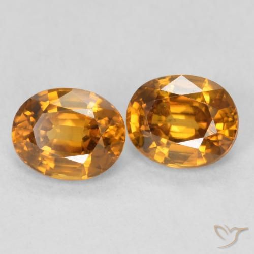 Shop natural 1.22ct オレンジブラウン ジルコン gems, 楕円形, from コロンビア at GemSelect. In stock, global shipping!