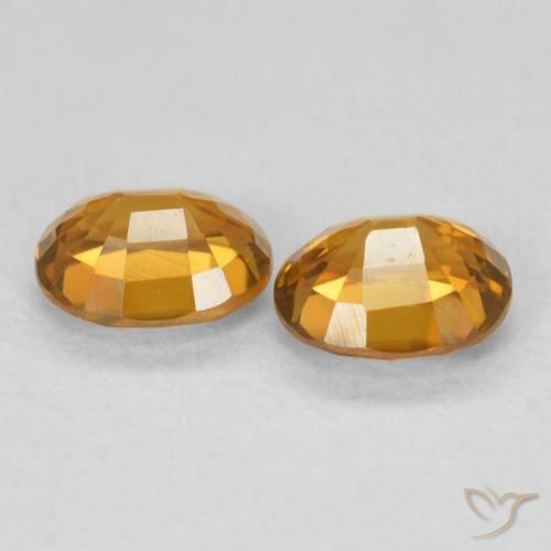 Shop natural 1.22ct オレンジブラウン ジルコン gems, 楕円形, from コロンビア at GemSelect. In stock, global shipping!