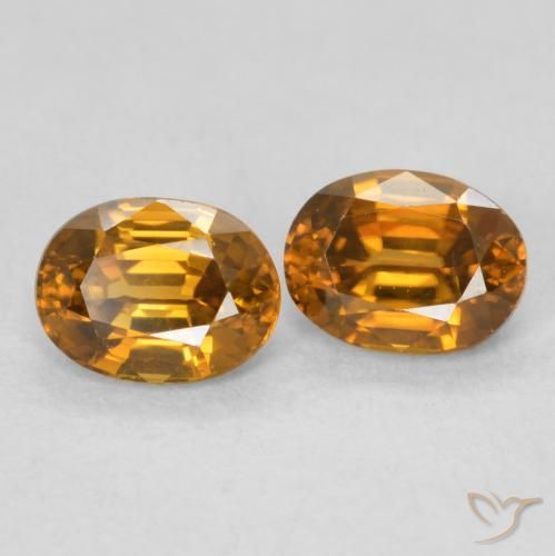 Shop natural 1.19ct オレンジブラウン ジルコン gems, 楕円形, from コロンビア at GemSelect. In stock, global shipping!