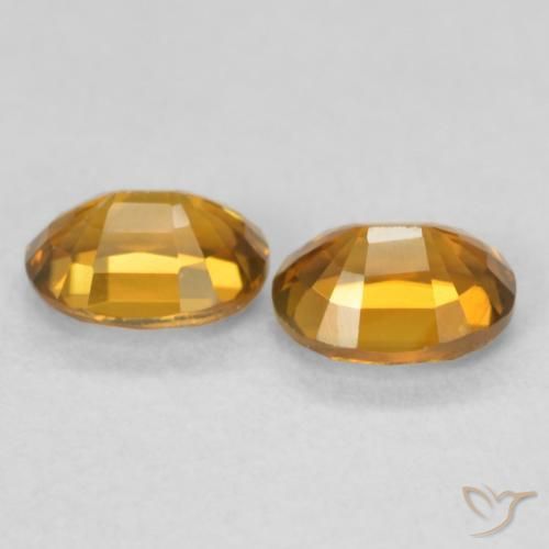 Shop natural 1.19ct オレンジブラウン ジルコン gems, 楕円形, from コロンビア at GemSelect. In stock, global shipping!