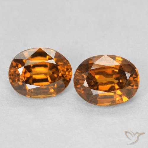 Shop natural 1.17ct ディープオレンジ ジルコン gems, 楕円形, from コロンビア at GemSelect. In stock, global shipping!